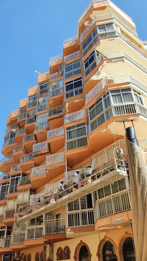 Restoration of Fuengirola RR Building
